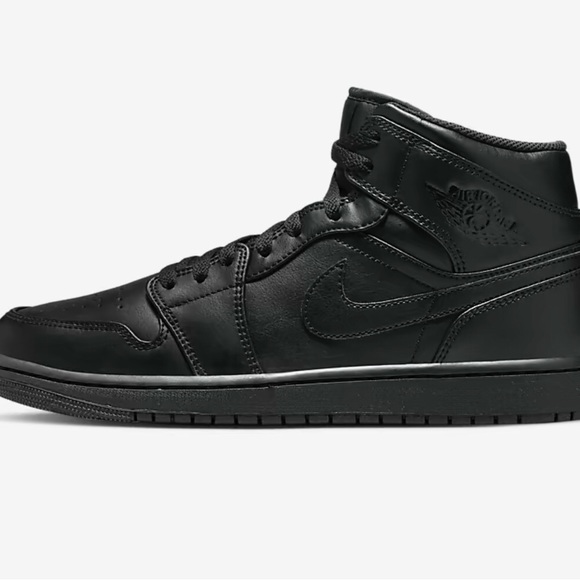 Air Jordans 1 Mid🖤 - Picture 4 of 14